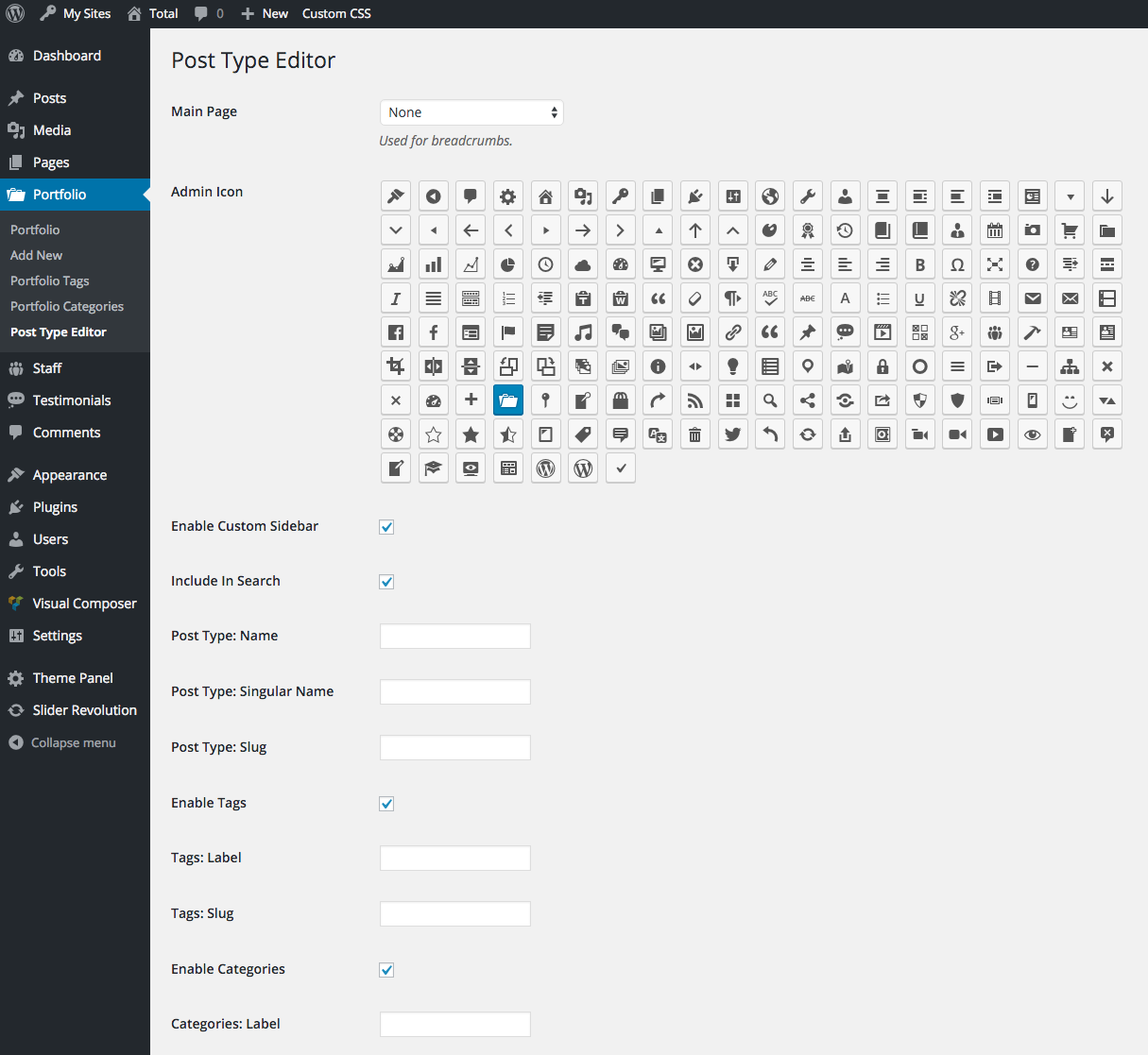total-post-type-editor